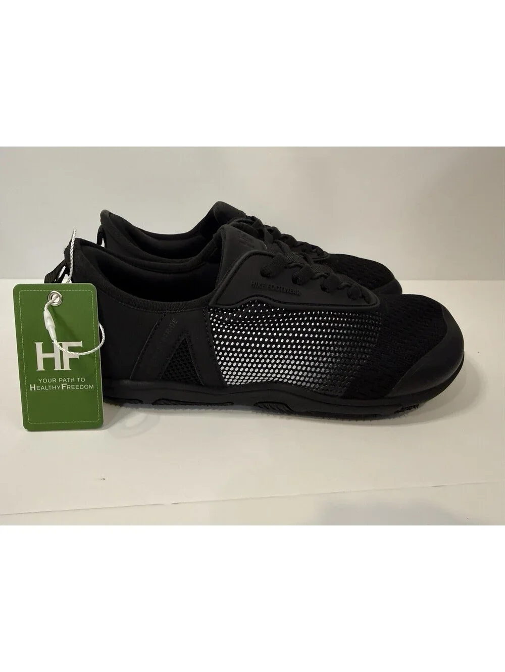 Hike Footwear HF Stride Womens Minimalist Shoes Sneakers Size 6 Black Barefoot